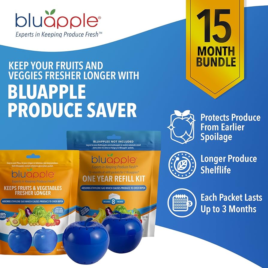 Epetice Ribbon Berry フルセット Amazon.com: Bluapple Ethylene Gas Absorber Produce Saver